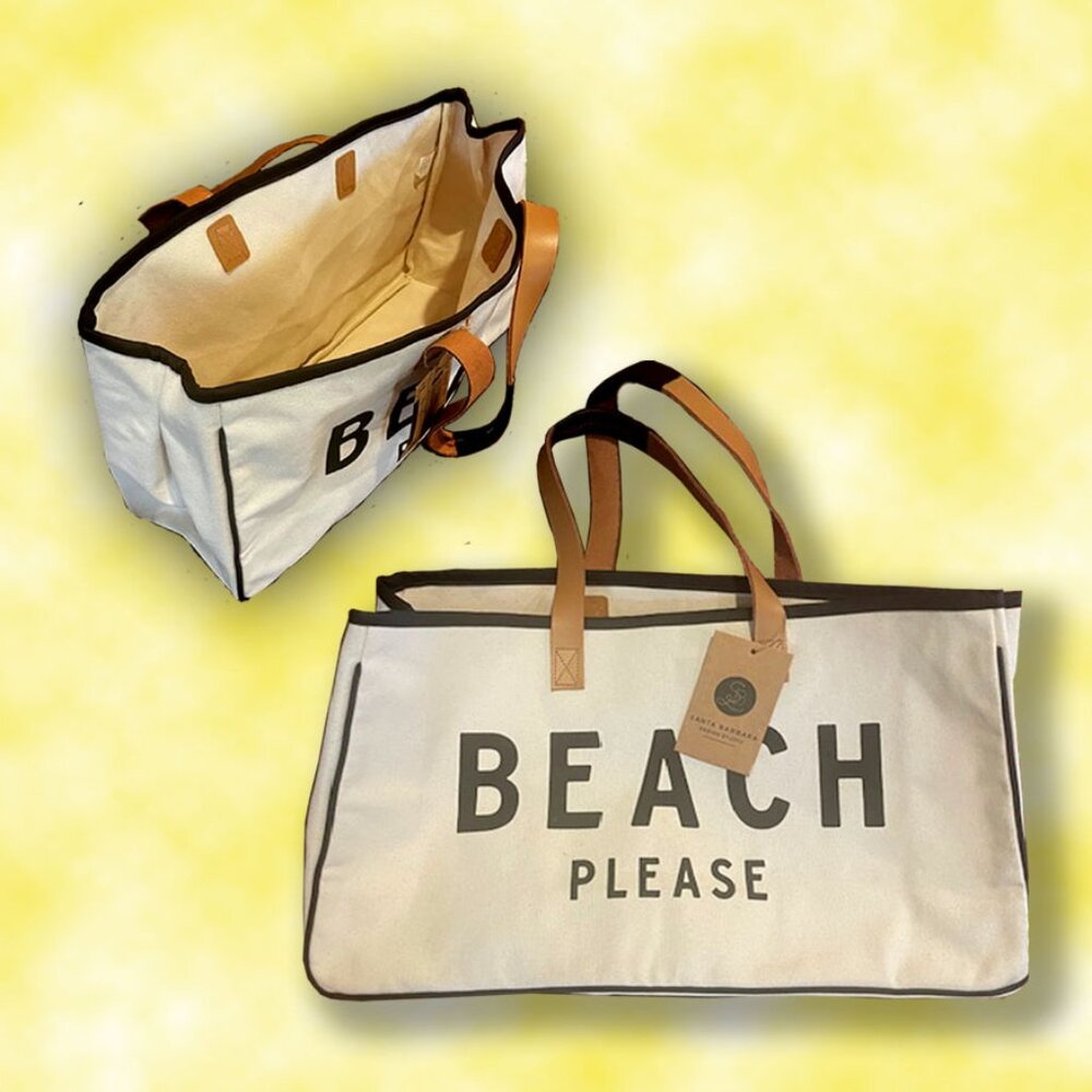Canvas Beach Bag